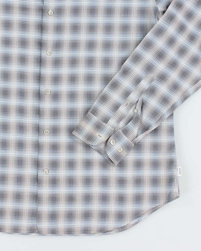 Vintage 2000's Armani Plaid Button Up Shirt - XL