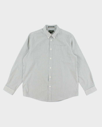 Vintage 2000's Eddie Bauer Striped Button Up Shirt - L