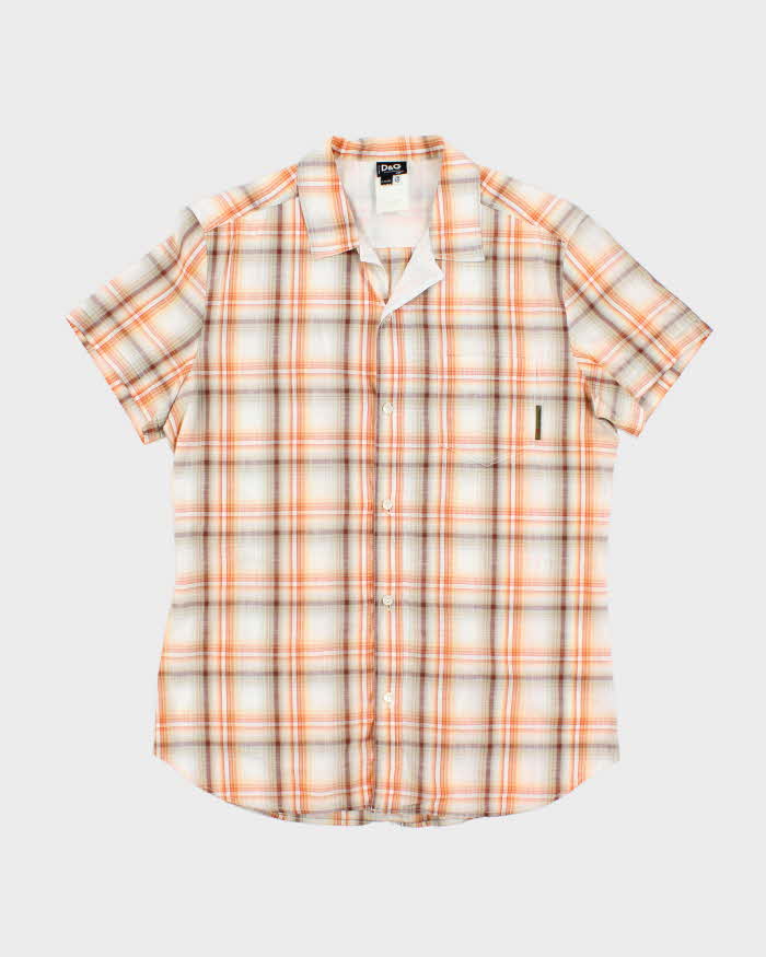 Vintage 2000's Dolce &amp; Gabbana Short Sleeve Button Up Shirt - L