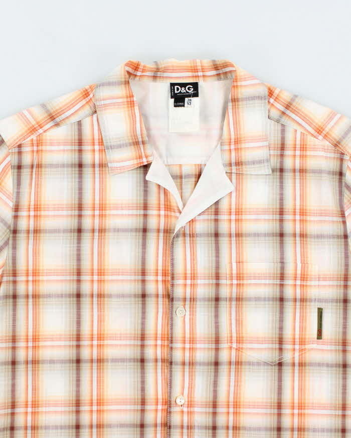 Vintage 2000's Dolce &amp; Gabbana Short Sleeve Button Up Shirt - L