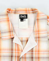Vintage 2000's Dolce &amp; Gabbana Short Sleeve Button Up Shirt - L