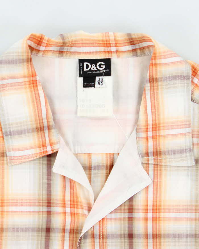 Vintage 2000's Dolce &amp; Gabbana Short Sleeve Button Up Shirt - L