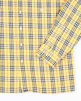 Vintage Burberry Nova Check Long Sleeve Shirt - L