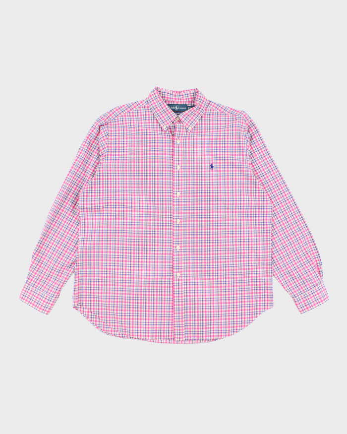 Vintage Ralph Lauren Checked Long Sleeve Shirt - XL