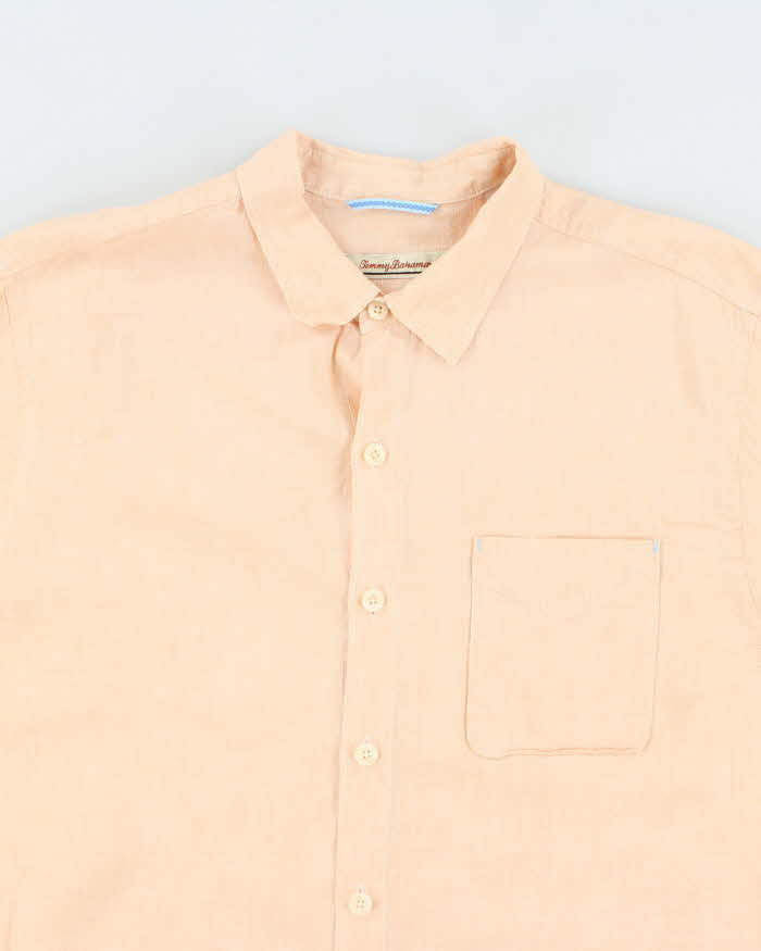 Vintage Tommy Bahama Linen Long Sleeve Shirt - L