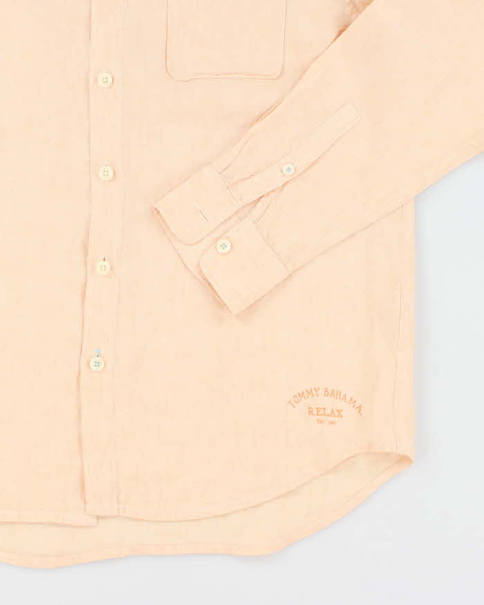 Vintage Tommy Bahama Linen Long Sleeve Shirt - L