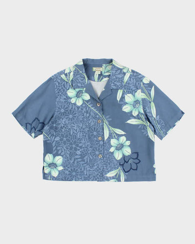 Vintage 2000's Tommy Bahama Floral Print Hawaiian Shirt - M