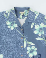 Vintage 2000's Tommy Bahama Floral Print Hawaiian Shirt - M
