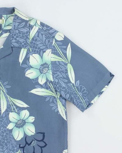Vintage 2000's Tommy Bahama Floral Print Hawaiian Shirt - M