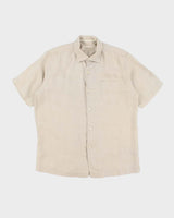Vintage Tommy Bahama Textured Oversized Hawaiian Shirt - L