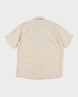 Vintage Tommy Bahama Textured Oversized Hawaiian Shirt - L