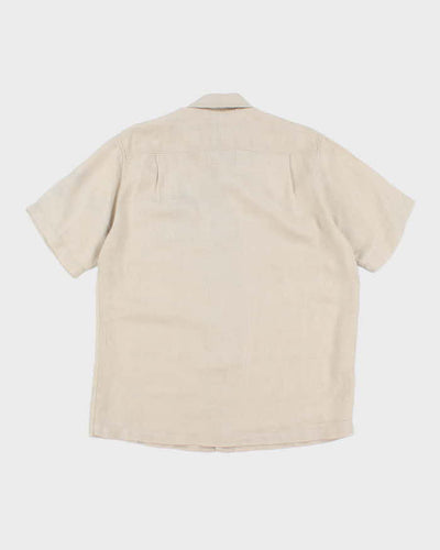 Vintage Tommy Bahama Textured Oversized Hawaiian Shirt - L