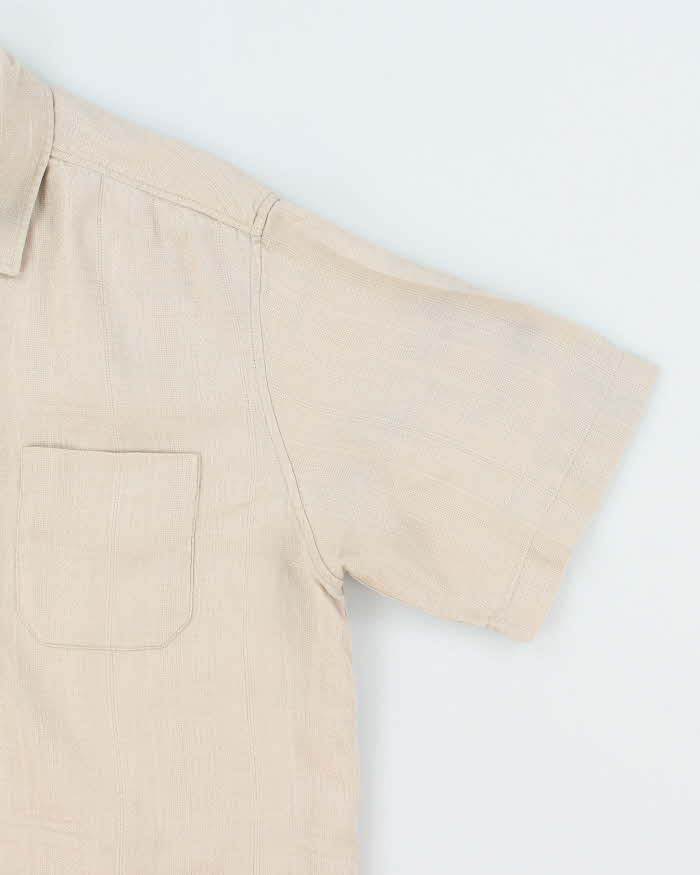 Vintage Tommy Bahama Textured Oversized Hawaiian Shirt - L