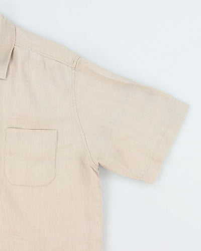 Vintage Tommy Bahama Textured Oversized Hawaiian Shirt - L
