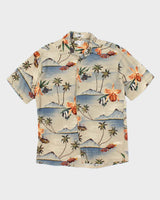 Vintage 2000's Pierre Cardin All Over Print Hawaiian Shirt - M
