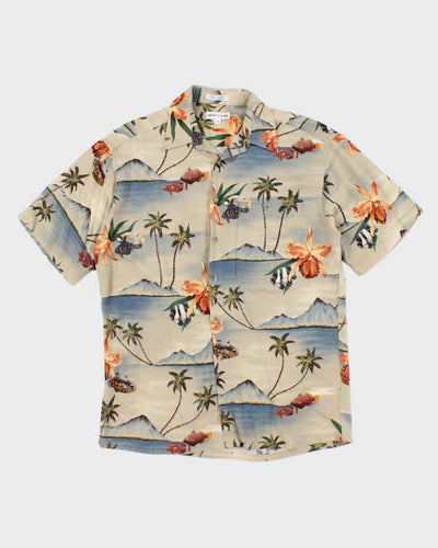 Vintage 2000's Pierre Cardin All Over Print Hawaiian Shirt - M