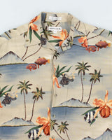 Vintage 2000's Pierre Cardin All Over Print Hawaiian Shirt - M
