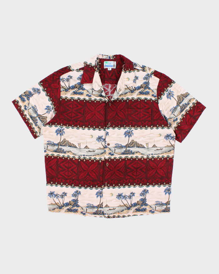 Vintage 80s RJC Hawaiian Shirt - XL