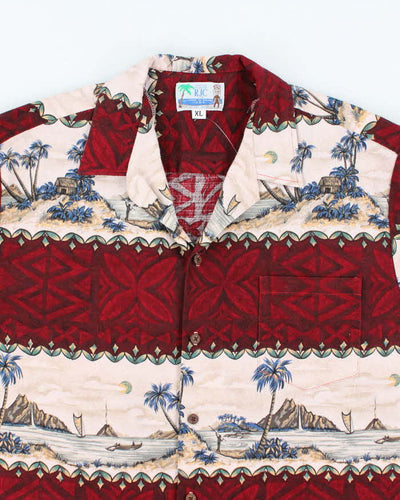 Vintage 80s RJC Hawaiian Shirt - XL
