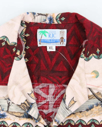 Vintage 80s RJC Hawaiian Shirt - XL