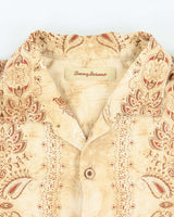 Vintage Tommy Bahama Pattern Silk Shirt - XL