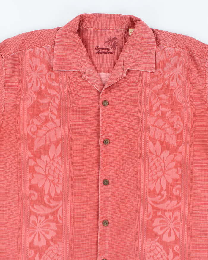 Vintage Tommy Bahama Hawaiian Silk Shirt - L
