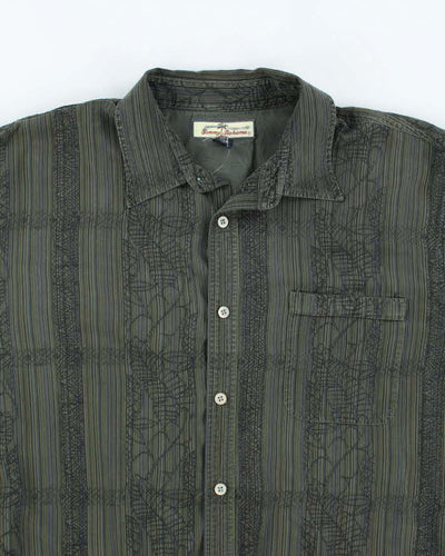 Vintage Tommy Bahama Long Sleeve Silk Shirt - XL