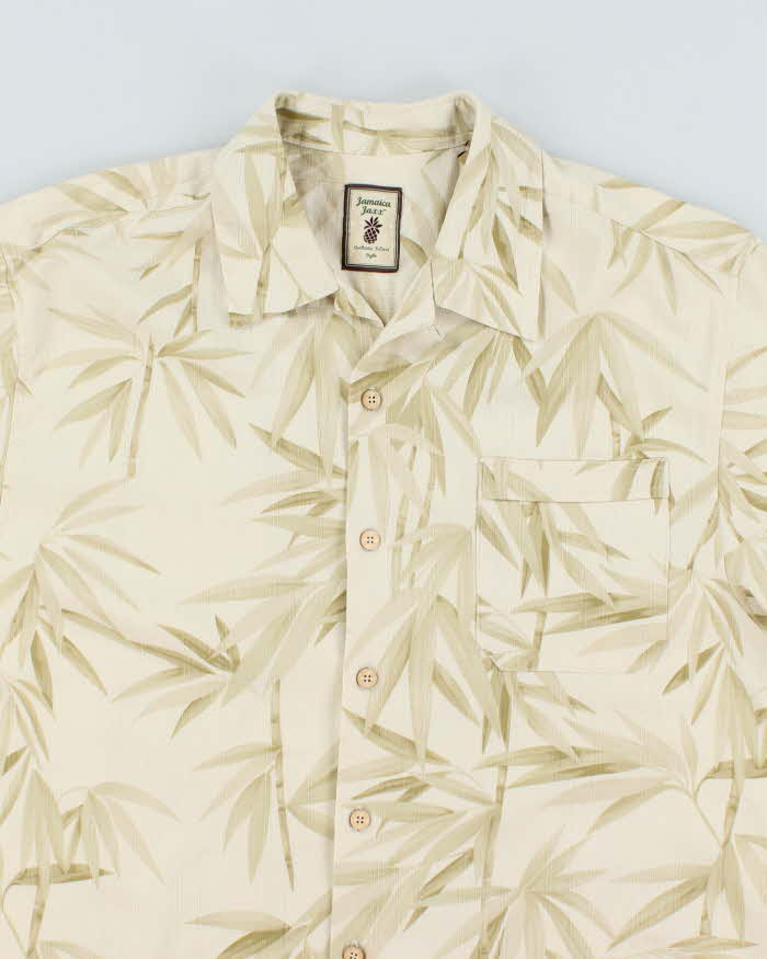 Vintage Jamaica Jaxx Hawaiian Silk Shirt - M