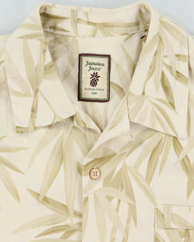 Vintage Jamaica Jaxx Hawaiian Silk Shirt - M