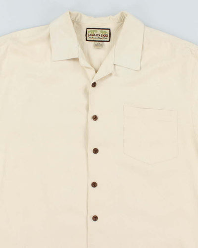 Vintage Jamaica Jaxx Hawaiian Silk Shirt - L