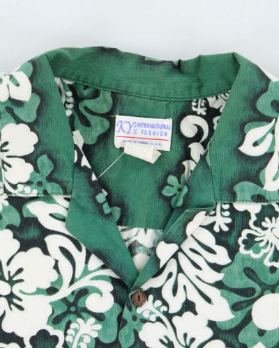 Vintage 90s Ky's Hawaiian Shirt - L