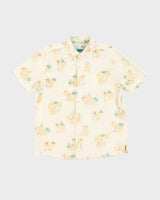 Vintage 2000's Tommy Bahama Pineapple All Over Print Hawaiian Shirt - M