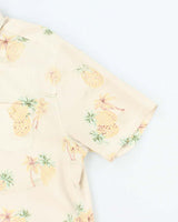 Vintage 2000's Tommy Bahama Pineapple All Over Print Hawaiian Shirt - M