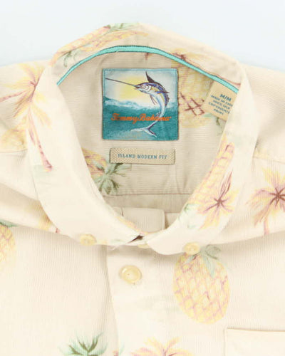 Vintage 2000's Tommy Bahama Pineapple All Over Print Hawaiian Shirt - M