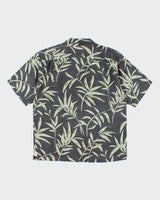 Vintage Tommy Bahama All Over Leaf Print Hawaiian Shirt - L