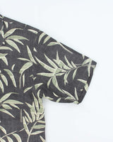 Vintage Tommy Bahama All Over Leaf Print Hawaiian Shirt - L