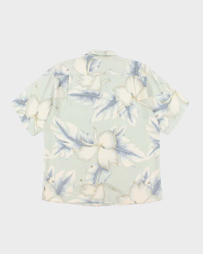 Vintage Tommy Bahama All Over Print Silk Hawaiian Shirt - M