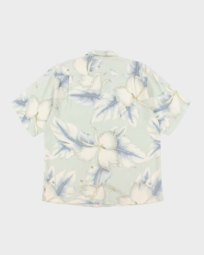 Vintage Tommy Bahama All Over Print Silk Hawaiian Shirt - M