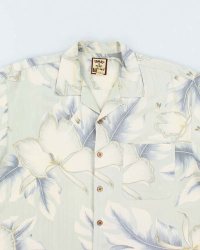 Vintage Tommy Bahama All Over Print Silk Hawaiian Shirt - M