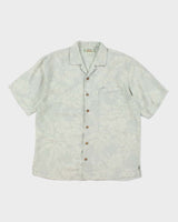Vintage Tommy Bahama Flower Print Hawaiian Shirt - L