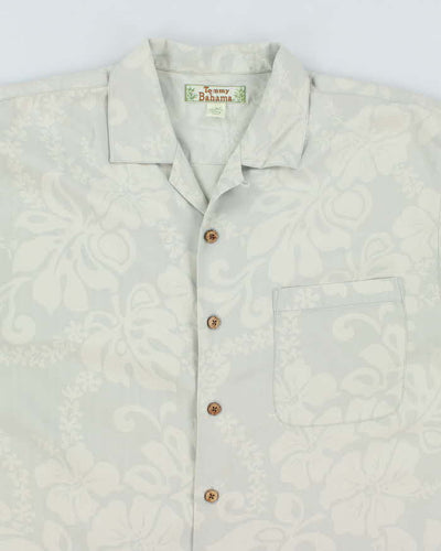 Vintage Tommy Bahama Flower Print Hawaiian Shirt - L
