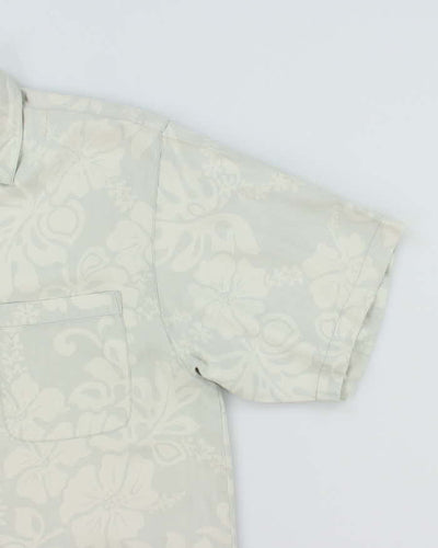 Vintage Tommy Bahama Flower Print Hawaiian Shirt - L