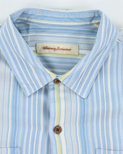 Vintage Tommy Bahama Striped Hawaiian Shirt - L