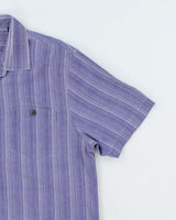 Vintage Tommy Bahama Oversized Striped Hawaiian Shirt - XL