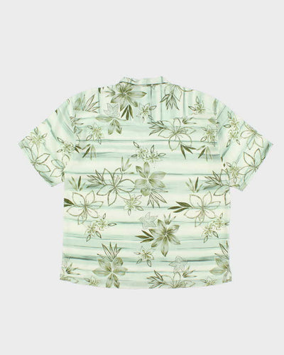 Vintage 90's Tommy Bahama All Over Print Floral Hawaiian Shirt - XL