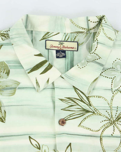 Vintage 90's Tommy Bahama All Over Print Floral Hawaiian Shirt - XL