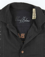 Vintage Tommy Bahama Embroidered Flowers Hawaiian Shirt - S