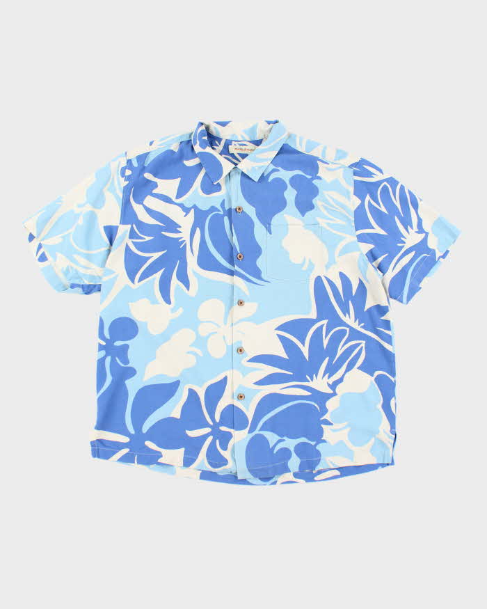 Vintage Tommy Bahama Big Floral Print Hawaiian Shirt - XL