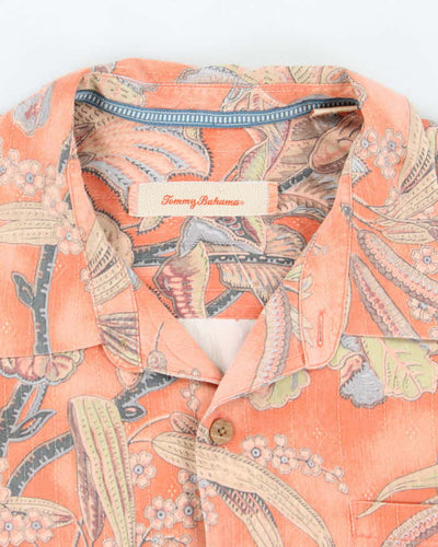 Vintage Tommy Bahama Faded Floral Hawaiian Shirt - XL