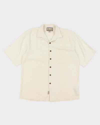 Vintage Jamaica Jaxx Oversized Embossed Hawaiian Shirt - M